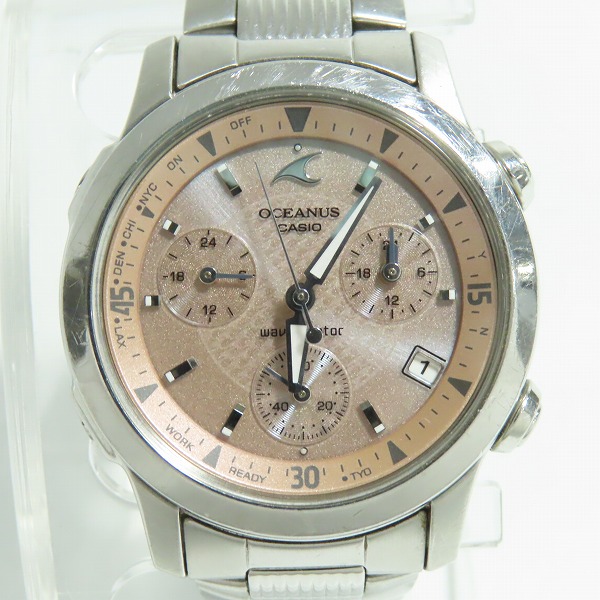 実際に弊社で買取させて頂いたCASIO/カシオ OCEANUS/オシアナス 電波ソーラー 腕時計 OCW-10