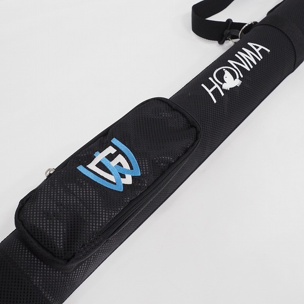 実際に弊社で買取させて頂いたHONMA/ホンマ 本間ゴルフ クラブケース WAGO GOLF ロゴ入り ブラックの画像 2枚目