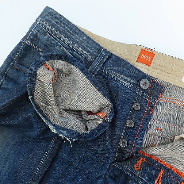 実際に弊社で買取させて頂いたHUGO BOSS/ヒューゴボス デニムパンツ regular fit/レギュラーフィット US40/34の画像 2枚目