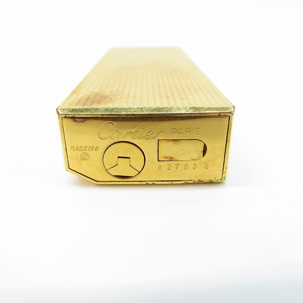 実際に弊社で買取させて頂いたCartier/カルティエ ローラーガスライター ゴールドの画像 4枚目