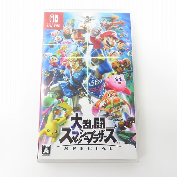 実際に弊社で買取させて頂いたNintendo Switch/ニンテンドースイッチ ソフト 任天堂 大乱闘スマッシュブラザーズ SPECIAL/スマブラ スペシャル