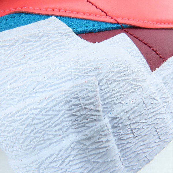 実際に弊社で買取させて頂いた【未使用】NIKE×SACAI×KAWS/ナイキ×サカイ×カウズ BLAZER LOW Team Red/ブレーザーロー チームレッド DM7901-600/28の画像 7枚目