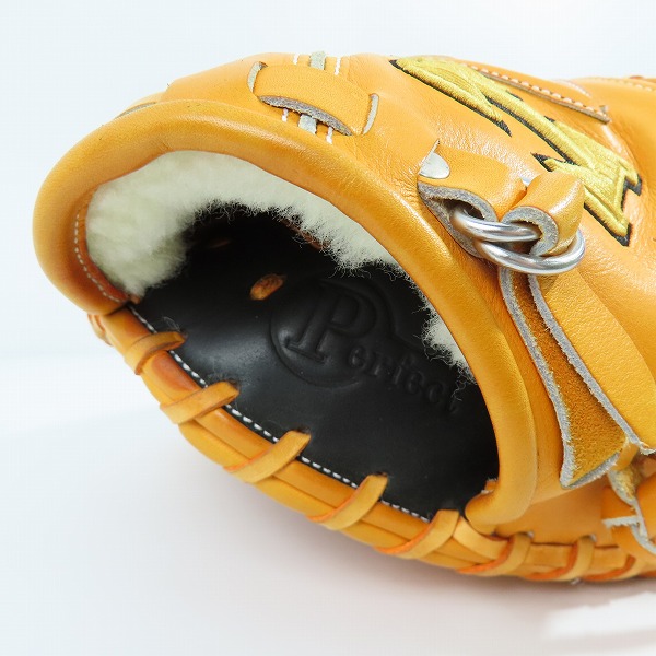 実際に弊社で買取させて頂いたHI-GOLD/ハイゴールド 硬式用/キャッチャーミット/捕手用ミット/PRG-241Mの画像 7枚目