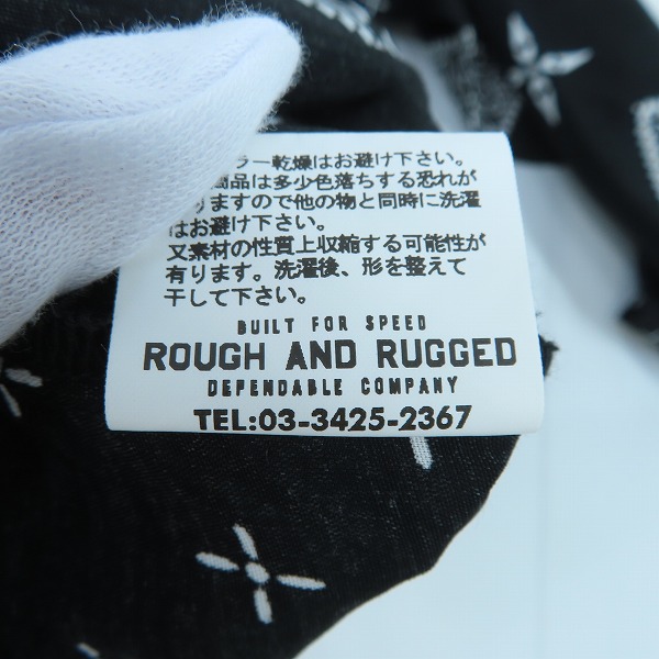 実際に弊社で買取させて頂いたROUGH AND RUGGED/ラフアンドラゲッド 長袖 ボタンシャツ 総柄 4の画像 4枚目