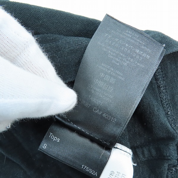 実際に弊社で買取させて頂いたY-3/ワイスリー シグネチャーロゴ Tシャツ FQ4114/Sの画像 4枚目