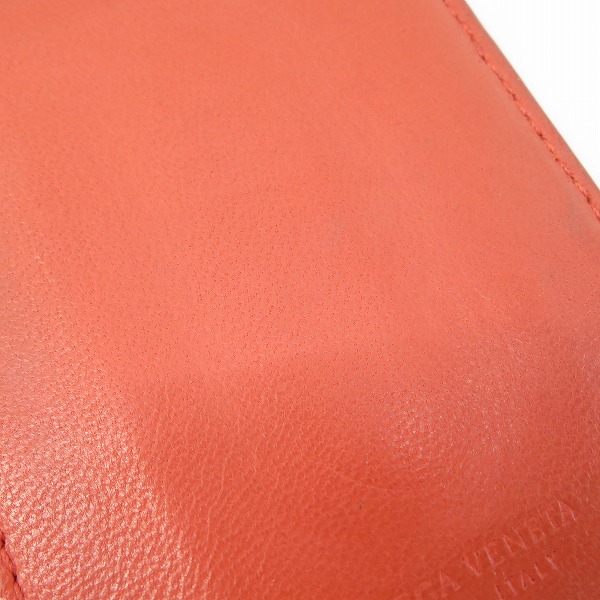 実際に弊社で買取させて頂いたBottega Veneta/ボッテガ ヴェネタ イントレチャートレザー カードケース/パスケースの画像 6枚目