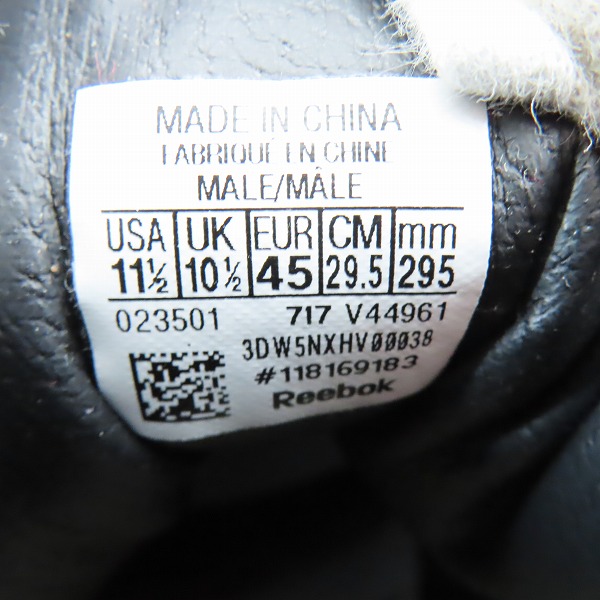 実際に弊社で買取させて頂いたReebok/リーボック Answer IV/アンサー 4 V44961/29.5の画像 5枚目