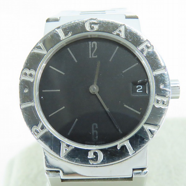 実際に弊社で買取させて頂いたBVLGARI/ブルガリ ブルガリブルガリ クオーツ腕時計 BB30SSD 【動作未確認】