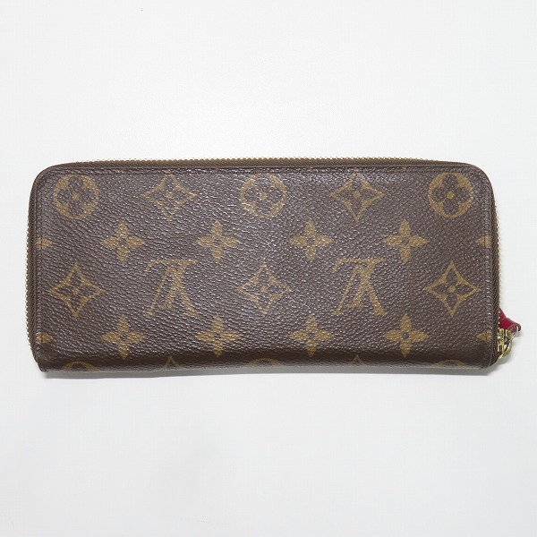 実際に弊社で買取させて頂いたLOUIS VUITTON/ルイヴィトン モノグラム ポルトフォイユ クレマンス ラウンドファスナー ウォレット/長財布 M60742の画像 1枚目