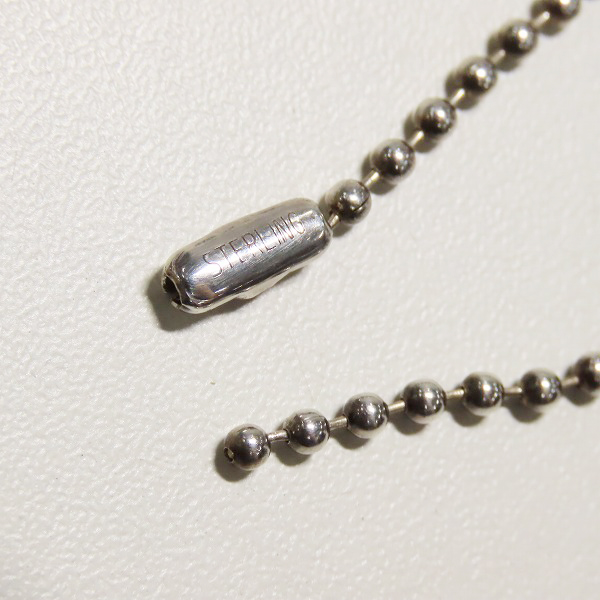 実際に弊社で買取させて頂いたCHROME HEARTS/クロムハーツ Raised Cemetery/レイズドセメタリー ドッグタグ スモールの画像 4枚目