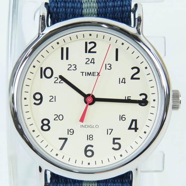 実際に弊社で買取させて頂いた(1)TIMEX/タイメックス ウィークエンダー セントラルパーク クォーツ 腕時計/ウォッチ T2N654