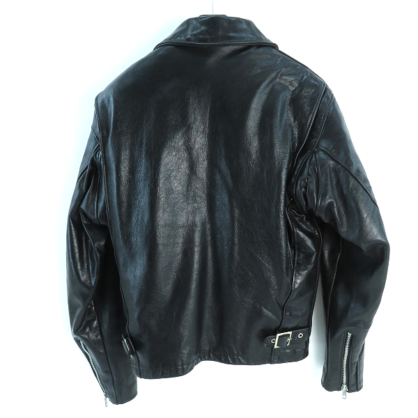 実際に弊社で買取させて頂いたSCHOTT/ショット ボアライナー付き シングルレザーライダースジャケット /34の画像 1枚目