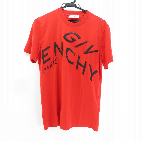 実際に弊社で買取させて頂いた【JPタグ】GIVENCHY/ジバンシィ エンブロイダリーロゴ刺繍 クルーネックTシャツ BM70YC3002/XS