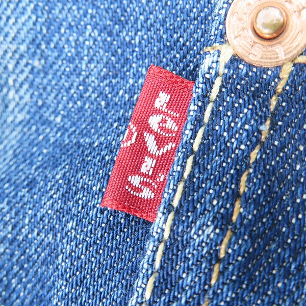 実際に弊社で買取させて頂いたLevi's/リーバイス ユーロ 70501-04 大戦モデル 1st ファーストデニムジャケット/70501 0408/Mの画像 6枚目