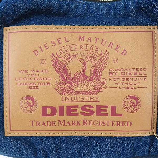 実際に弊社で買取させて頂いたDIESEL/ディーゼル デニム パッチワーク ボディバック/ウエストポーチの画像 5枚目