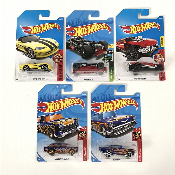 実際に弊社で買取させて頂いた【おまとめ/未開封】Hot Wheels/ホットウィール 57 CHEVY/CLASSIC '55 NOMAD/HW50 CONCEPT 他