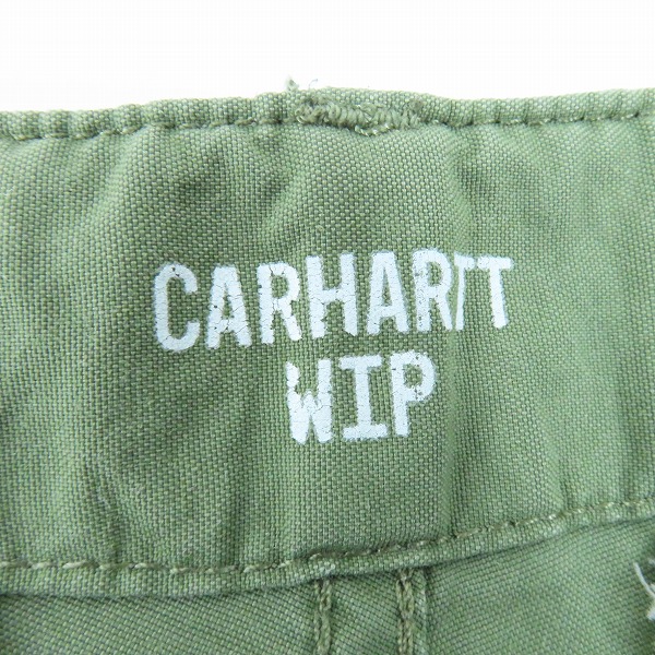実際に弊社で買取させて頂いたCarhartt/カーハート カーゴパンツ ミリタリー カーキ/32の画像 3枚目