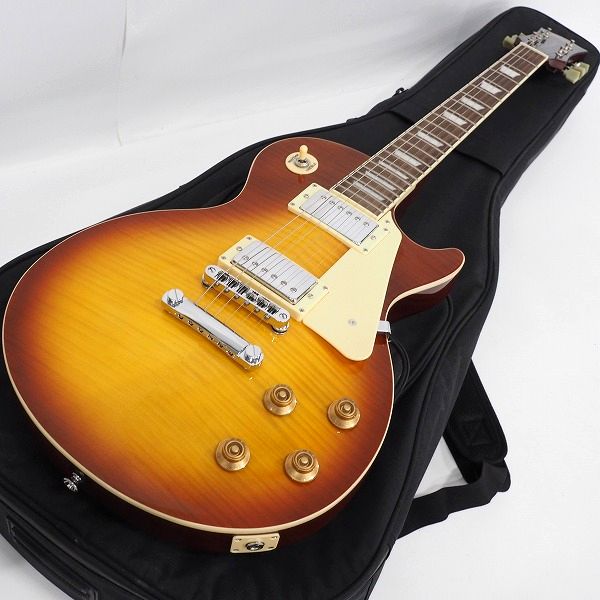 実際に弊社で買取させて頂いた★【美品】Blitz By Aria Pro Ⅱ/ブリッツ Leopard レスポールスタンダードType セットネック エレキギター ケース付