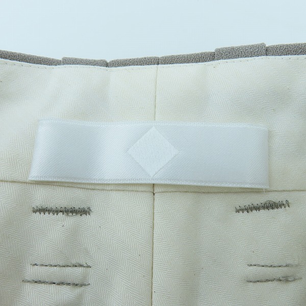 実際に弊社で買取させて頂いたETHOSENS/エトセンス 21SS ロープベルト スラックスパンツ E121-701/1の画像 4枚目
