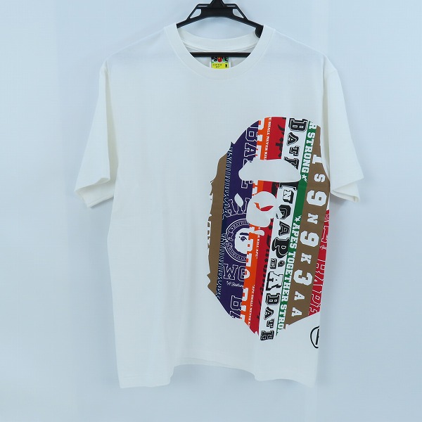 実際に弊社で買取させて頂いたA BATHING APE/アベイジングエイプ FANS SCARF SIDE BIG APE HEAD TEE/ショートスリーブTシャツ/M