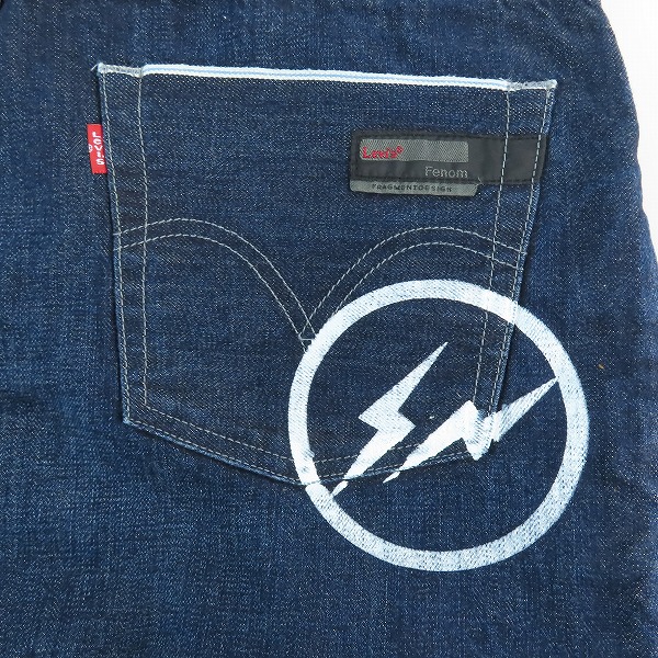 実際に弊社で買取させて頂いた【未使用】Levi's Fenom×fragment design/リーバイス フェノム×フラグメントデザイン 207 1st デニム LFC101024/W32L30の画像 8枚目