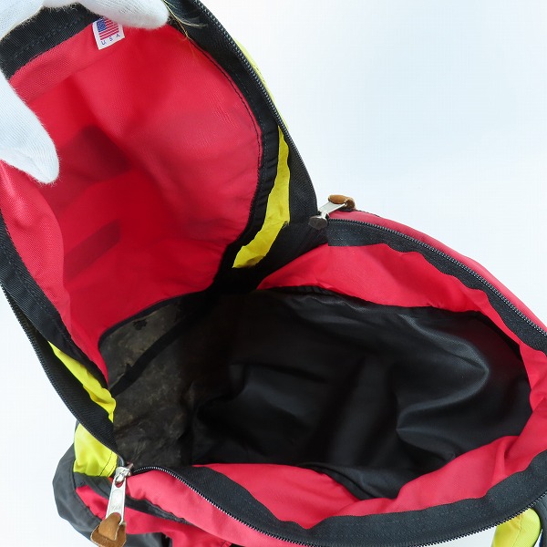 実際に弊社で買取させて頂いた【難有】GREGORY/グレゴリー 青タグ/90S/ヴィンテージ/ビンテージ カラーブロック デイパック/リュックサック Mの画像 3枚目