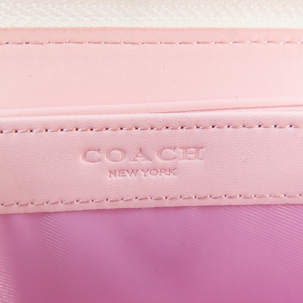実際に弊社で買取させて頂いた【未使用】COACH/コーチ デイジーフィールドプリント 長財布 F55881 の画像 4枚目