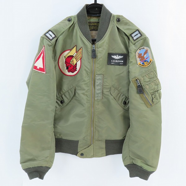 実際に弊社で買取させて頂いたBUZZ RICKSON'S/バズリクソンズ L-2B ワッペン フライトジャケット BR11132 /M