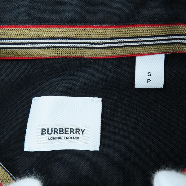 実際に弊社で買取させて頂いたBURBERRY LONDON ENGLAND/バーバリー TBロゴ刺繍 長袖シャツ 8017551/Sの画像 2枚目