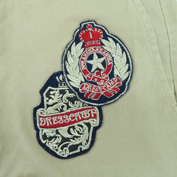 実際に弊社で買取させて頂いたDickies×DRESSCAMP/ディッキーズ×ドレスキャップ 刺繍/ワッペン チノパン /30の画像 7枚目