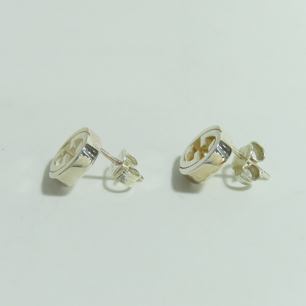 実際に弊社で買取させて頂いたGUCCI/グッチ ロッキングピアス シルバー925の画像 2枚目