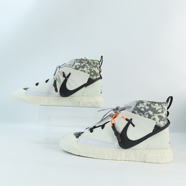 実際に弊社で買取させて頂いた【未使用】NIKE×READYMADE/ナイキ×レディメイド BLAZER MID ブレーザー ミッド CZ3589-100/26.5の画像 3枚目