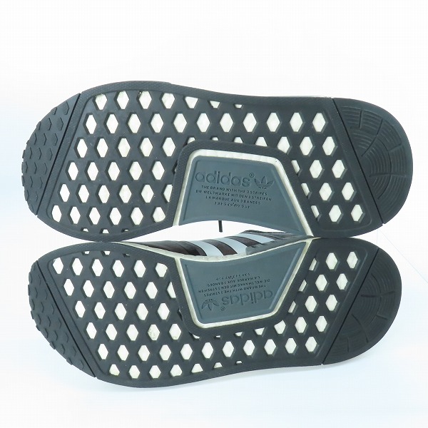 実際に弊社で買取させて頂いたadidas×A BATHING APE/アディダス×アベイシングエイプ NMD R1 BAPE サルカモ柄 BA7325/25.5の画像 2枚目