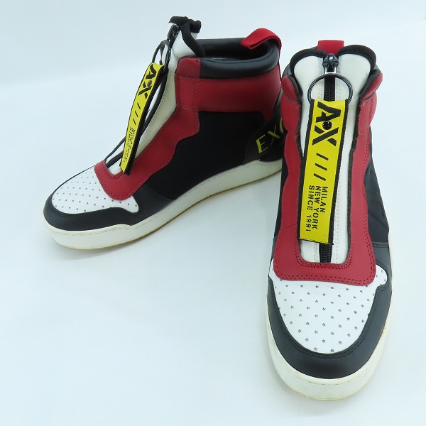 実際に弊社で買取させて頂いたARMANI EXCHANGE/アルマーニエクスチェンジ スニーカー XUZ015 XV189/US7
