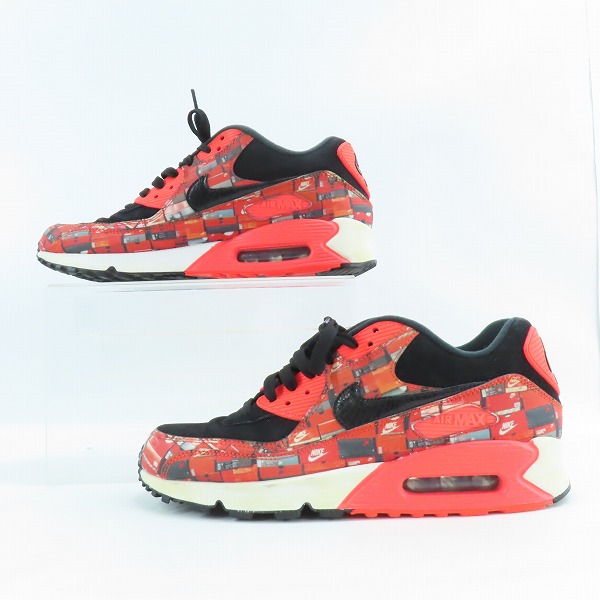 実際に弊社で買取させて頂いたNIKE×atmos/ナイキ×アトモス AIR MAX 90 PRNT/エア マックス 90 プリント AQ0926-001/27.5の画像 3枚目
