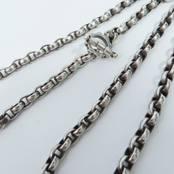 実際に弊社で買取させて頂いたSTARLINGEAR/スターリンギア スモールプレーンリンク チェーンネックレス