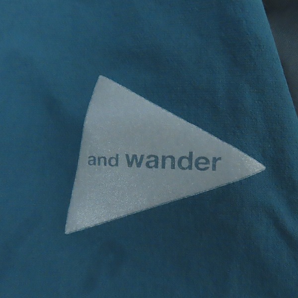 実際に弊社で買取させて頂いたand wander/アンドワンダー ジャケット AW91-FT011/3の画像 3枚目