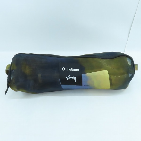 実際に弊社で買取させて頂いたSTUSSY×HELINOX/ステューシー×ヘリノックス DYED MESH BEACH CHAIR メッシュビーチチェア/キャンプチェアの画像 9枚目