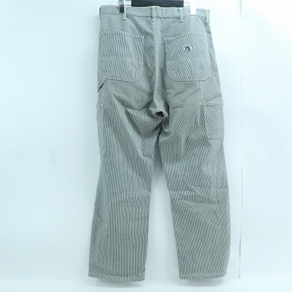 実際に弊社で買取させて頂いたHYSTERIC GLAMOUR/ヒステリックグラマー ボーダーペインターパンツ 02202AP04/Lの画像 1枚目