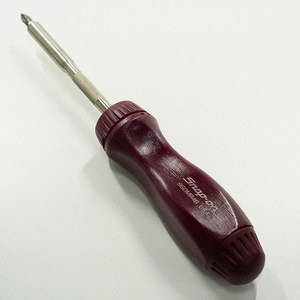 実際に弊社で買取させて頂いた【難有り】Snap-on/スナップオン SSDMR4B80ANV 80th Anniversary Limited Edition ラチェットドライバーの画像 1枚目