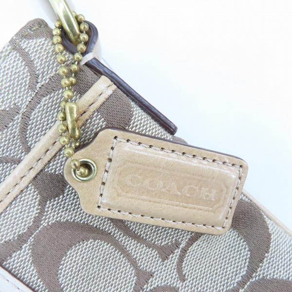 実際に弊社で買取させて頂いたCOACH/コーチ シグネチャー ショルダーバッグ 41612の画像 7枚目