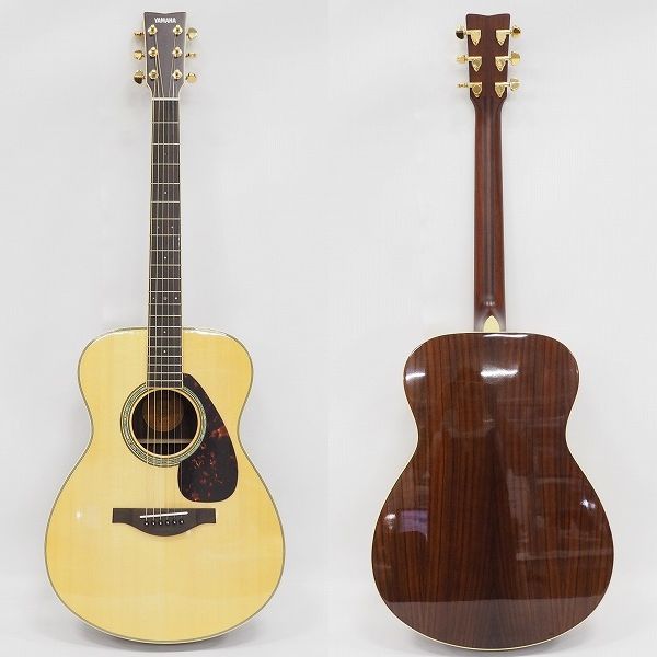 実際に弊社で買取させて頂いた★【美品】YAMAHA/ヤマハ LS6 ARE エレアコ/アコースティックギター/アコギ セミハードケース付 の画像 1枚目