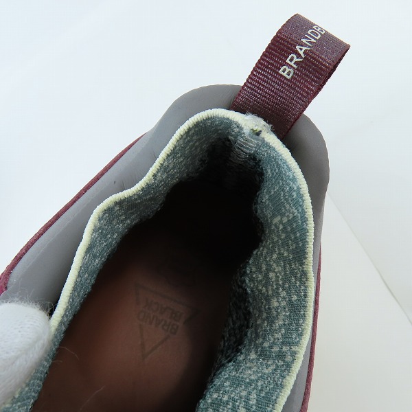 実際に弊社で買取させて頂いたMAISON KITSUNE×BRAND BLACK/メゾン キツネ×ブランドブラック AURA FEMME/アウラ スニーカー KWA-38520/26の画像 4枚目