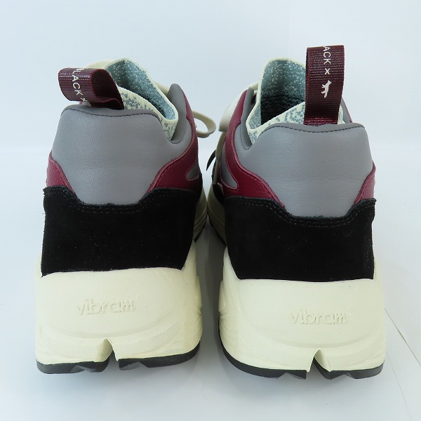 実際に弊社で買取させて頂いたMAISON KITSUNE×BRAND BLACK/メゾン キツネ×ブランドブラック AURA FEMME/アウラ スニーカー KWA-38520/26の画像 1枚目