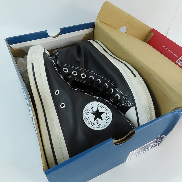 実際に弊社で買取させて頂いたCONVERSE/コンバース LEATHER AS (R) HI/レザー オールスターハイカットスニーカー 31311311/26の画像 8枚目