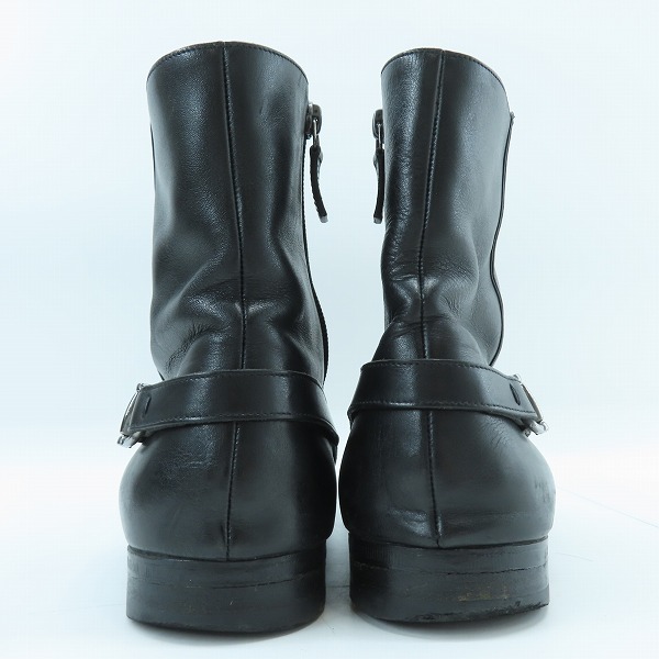 実際に弊社で買取させて頂いたGUCCI/グッチ レザー ブーツ サイドジップ/38の画像 1枚目