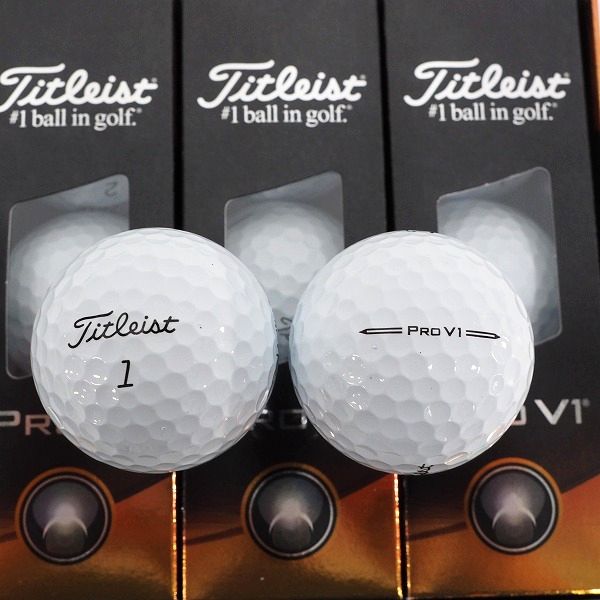実際に弊社で買取させて頂いた【未使用】Titleist/タイトリスト PRO V1 ゴルフボール ホワイト 1ダース の画像 1枚目