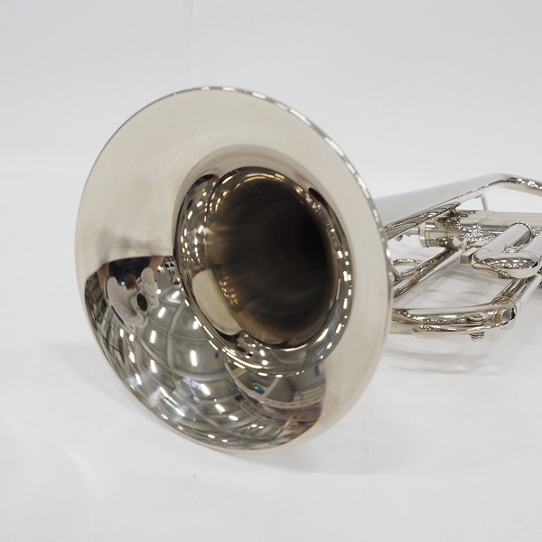 実際に弊社で買取させて頂いた【難有り】YAMAHA/ヤマハ YTR-1310/YTR1310 トランペット シルバープレート ハードケース付の画像 2枚目