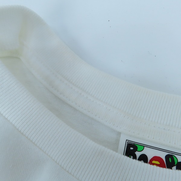 実際に弊社で買取させて頂いたA BATHING APE/アベイジングエイプ FANS SCARF SIDE BIG APE HEAD TEE/ショートスリーブTシャツ/Mの画像 6枚目