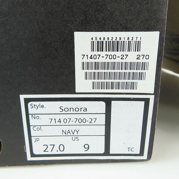 実際に弊社で買取させて頂いた【難有】GUILD PRIME×Dickies/ギルドプライム×ディッキーズ スリッポン Sonora/27の画像 9枚目